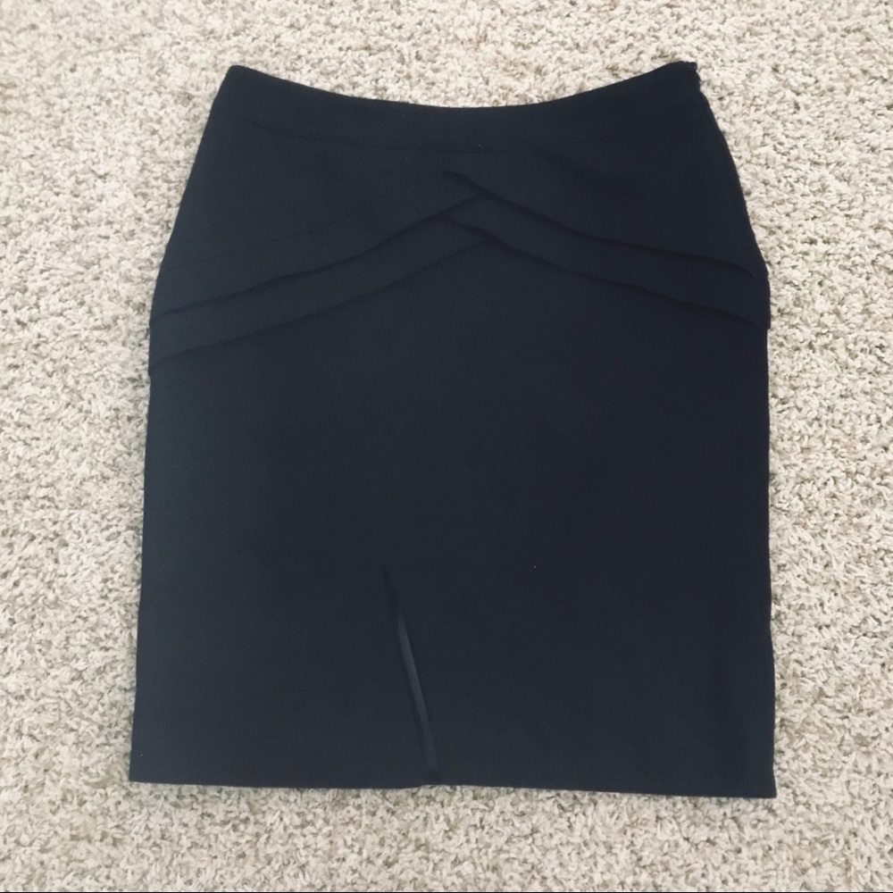 CLEAR OUT SALE C. Luce Anthro Black Pencil Skirt S